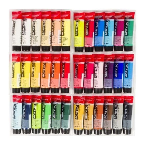 Artequipment TALENS AMSTERDAM ZESTAW 36X20 ML GENERAL SELECTION uniw