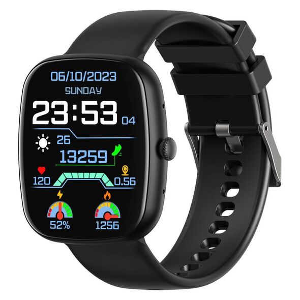 Smartwatch Devia WT5 1.83" Μαύρο 6942297126596 6942297126596 έως και 12 άτοκες δόσεις