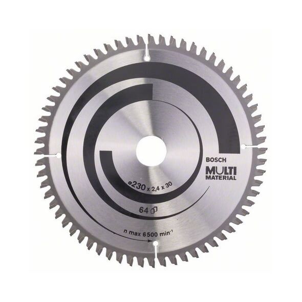 Bosch Tarcza pilarska Multi Material 230 x 2,4 x 30mm 64z - 2608640513