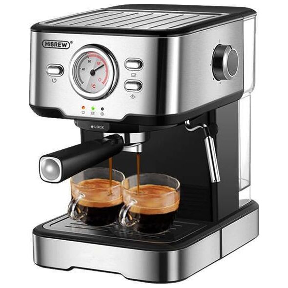 Ekspres ciśnieniowy HiBREW Kolbowy ekspres do kawy 1050 W HiBREW H5