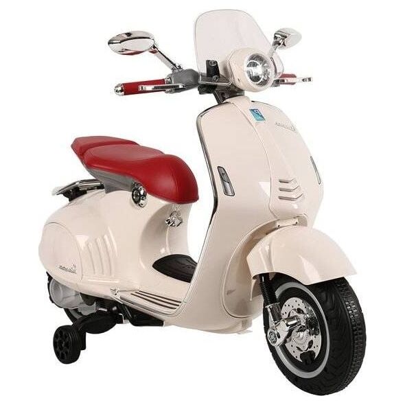 Lean Cars Skuter na Akumulator Vespa GTS 300 Biały