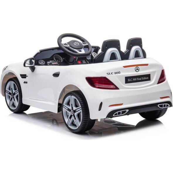 Lean Cars Auto Na Akumulator Mercedes SLC 300 Biały