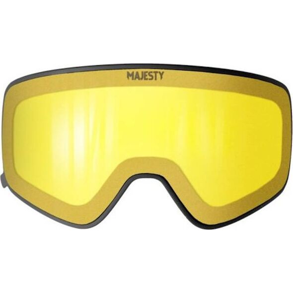 Majesty Gogle The Force Spherical Black Frame / Ultraviolet Lens + szybka Citrine 2022
