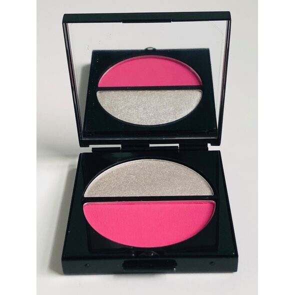 MAC MAC, Fortune Duo, Σκιά Ματιών σε Σκόνη, Platinum Shadow/Lotus Pink, 2.5 g Για Γυναίκες