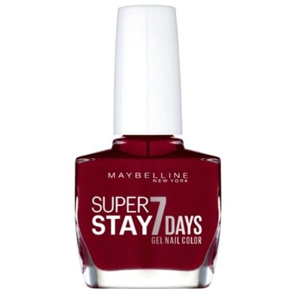 Maybelline Maybelline, Forever Strong Super Stay 7 Days, Top Coat, Βερνίκι Νυχιών, Αρ. 265, Divine Wine, 10 ml Για Γυναίκες