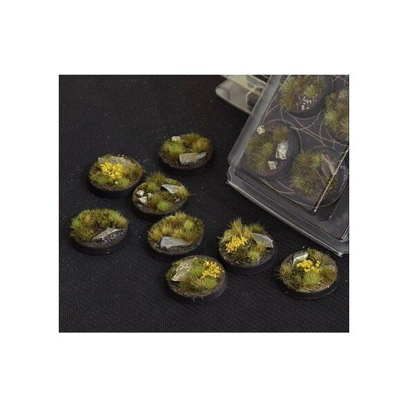Gamers Grass Gamers Grass: Bases Round - Highland 32 mm (8 szt.)