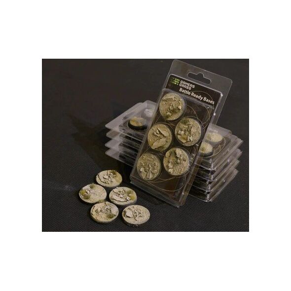 Gamers Grass Gamers Grass: Bases Round - Arid Steppe 40 mm (5 szt.)
