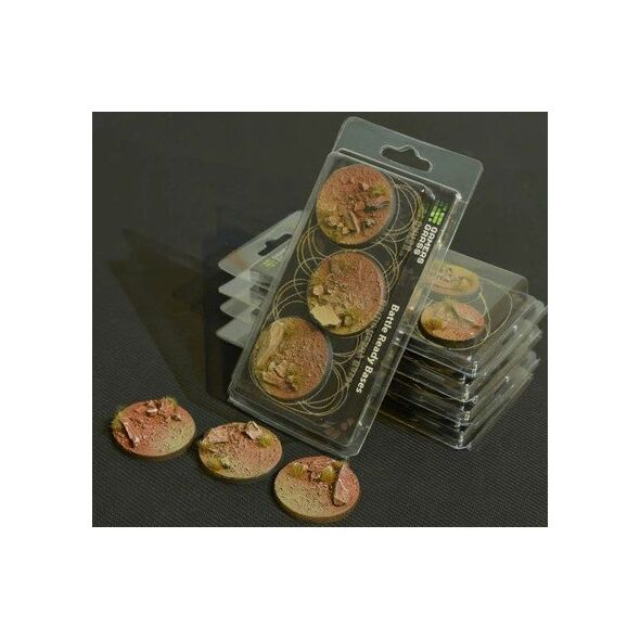Gamers Grass Gamers Grass: Bases Round - Badlands 50 mm (3 szt.)
