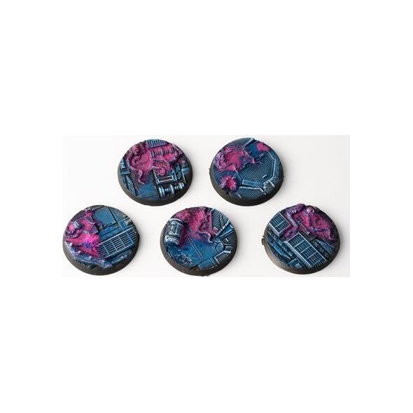 Gamers Grass Gamers Grass: Bases Round - Alien Infestation 40 mm (5 szt.)