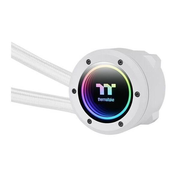 Chłodzenie wodne Thermaltake Thermaltake TH120 V2 ARGB Procesor Zestaw do chłodzenia płynami 12 cm Biały 1 szt.
