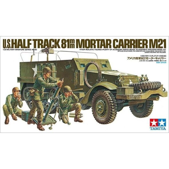 Tamiya Model plastikowy U.S. M21 Mortar Carrier 1/35