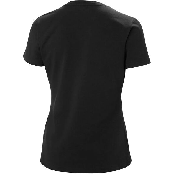 Γυναικείο T-shirt Helly Hansen HELLY HANSEN Logo T-Shirt, μαύρο XS