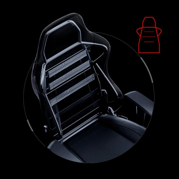 Fotel Anda Seat Fotel gamingowy Anda Seat Luna L czarny skórzany
