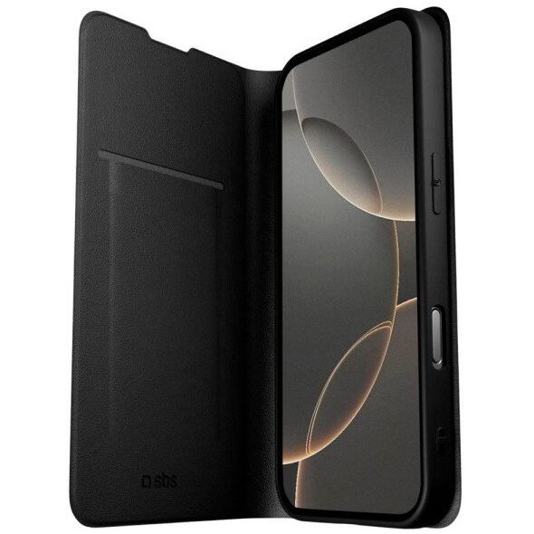 SBS Mobile SBS Wallet Stand iPhone 16 Plus schwarz