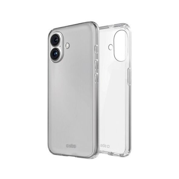 SBS Mobile SBS Skinny Cover iPhone 16 Plus transparent