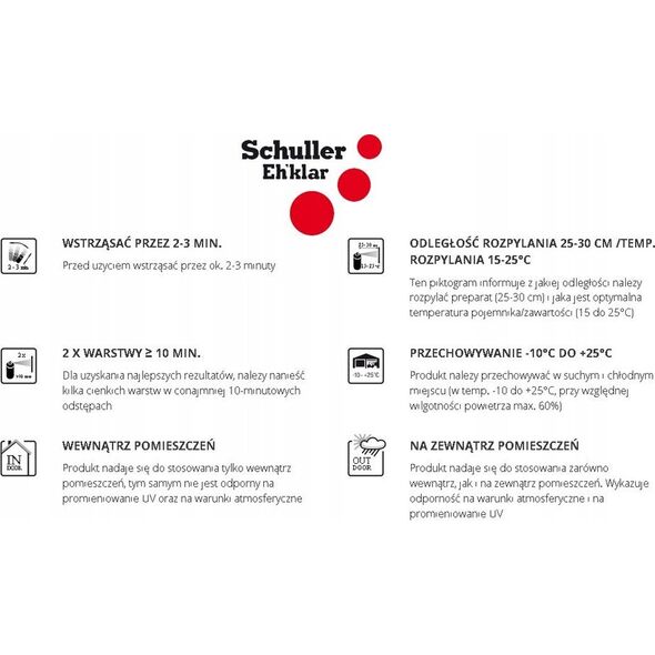 SCHULLER RAL 5002 SPRAY 400ML FARBA LAKIER