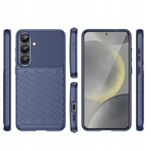 Θήκη Thunder για Samsung Galaxy S25+ σιλικονούχα θήκη θωρακισμένη - μπλε