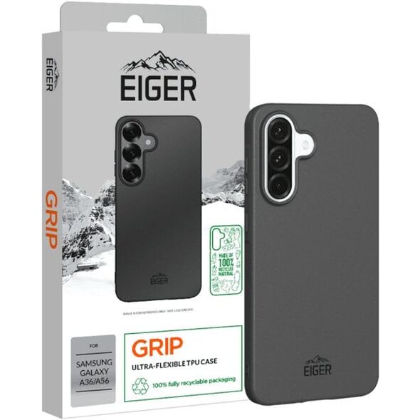 Θήκη Eiger Grip GRS Galaxy A36/A56 μαύρο