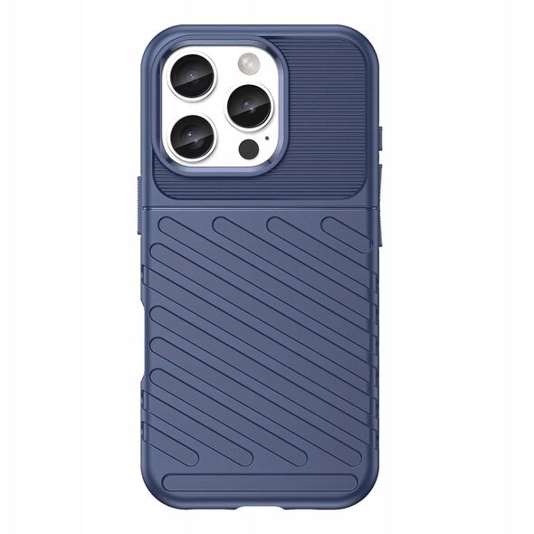 Θήκη Thunder Case για iPhone 16e σιλικόνη θωρακισμένη θήκη - μπλε