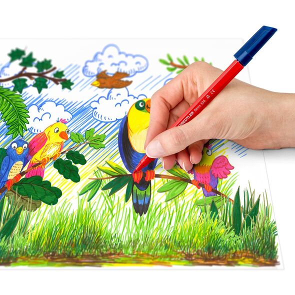 STAEDTLER Μαρκαδόροι cool & cute σετ 10 τεμαχίων σε χάρτινη θήκη λιανικής