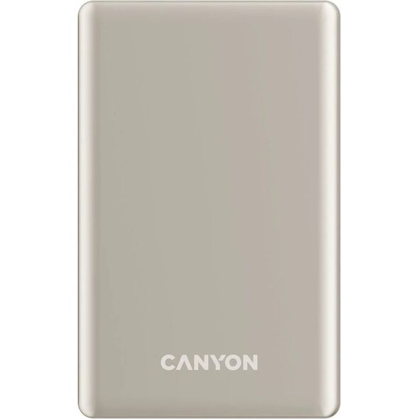 CANYON Powerbank OnPower 510 slim Magsafe 10000 mAh PD20W Μπεζ
