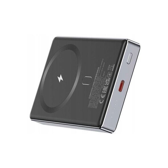 CANYON Powerbank OnPower 510 slim Magsafe 10000 mAh PD20W Γραφίτης