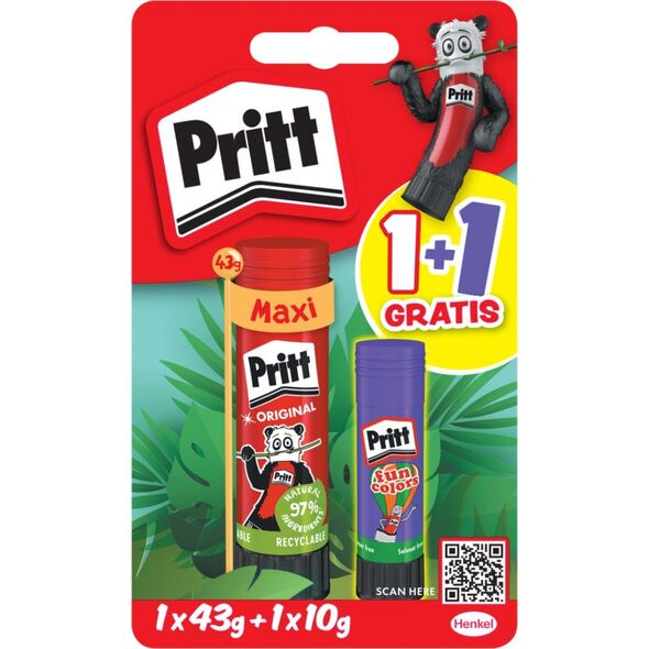 Pritt Κόλλα Στικ 2+1 43g BTS 2025 Άγρια Ζώα λιανική