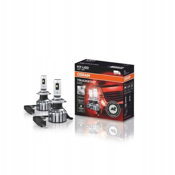 Λάμπα LED (Σετ 2 τεμ.) H7 24V PX26D δυνατότητα νομιμοποίησης για επιλεγμένα αυτοκίνητα TRUCKSTAR LED, λευκό 6000K