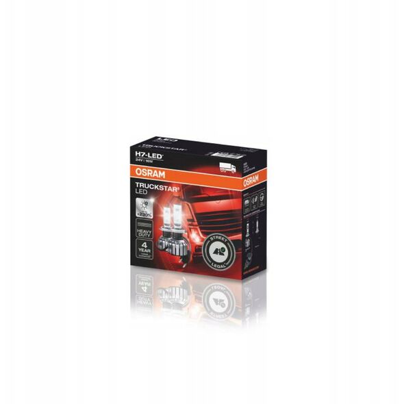 Λάμπα LED (Σετ 2 τεμ.) H7 24V PX26D δυνατότητα νομιμοποίησης για επιλεγμένα αυτοκίνητα TRUCKSTAR LED, λευκό 6000K