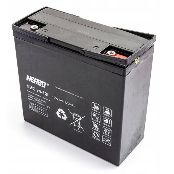 Akumulator NBC 24-12i 12V24Ah M5