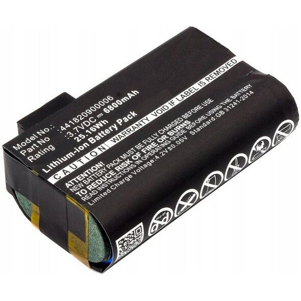 Επαναφορτιζόμενη μπαταρία για Sokkia SHC-236 3,7V 6800mAh Li-Ion