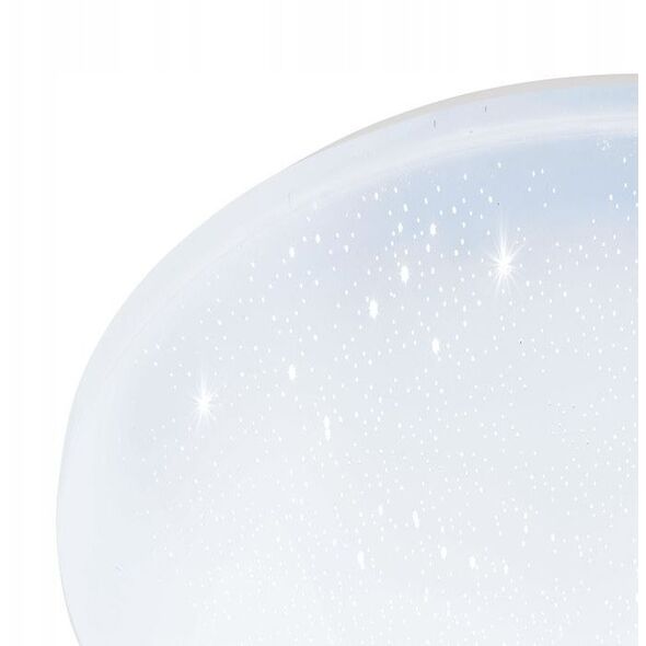 Φωτιστικό οροφής LED EGLO FRANIA-S CRYSTAL EFFECT, 7.4 W, 900 lm, 3000 K, O22 cm, λευκό sp.