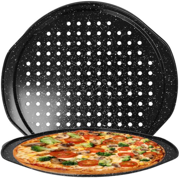 ΦΟΡΜΑ ΜΕ ΤΡΥΠΕΣ ΓΙΑ ΠΙΤΣΑ 33CM BRUNBESTE BB-2553