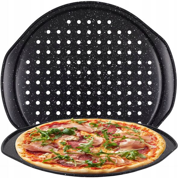 ΦΟΡΜΑ ΜΕ ΤΡΥΠΕΣ ΓΙΑ ΠΙΤΣΑ 33CM BRUNBESTE BB-2553