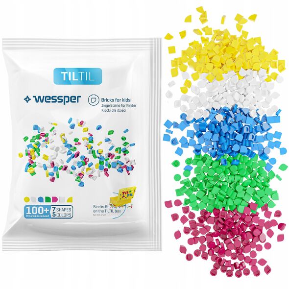 Σετ κουτί μεσημεριανού Wessper Til Til ροζ (WES350-PK)