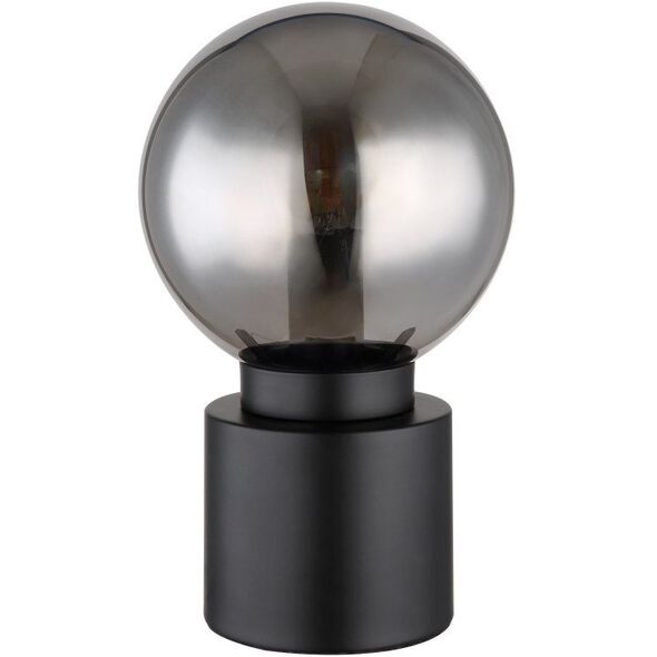Επιτραπέζιο φωτιστικό GLOBO MARKA, 1xE14, 25W, 230V, καλώδιο 1.5m, μέταλλο, μαύρο χρώμα, o15x24.5cm