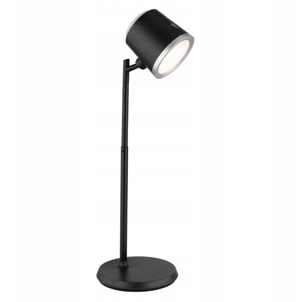 LED επιτραπέζιο φωτιστικό GLOBO MEEYA, 6W, CCT 3000/4000/65000K, 450lm, DIM, μαύρο, 45x16x14cm