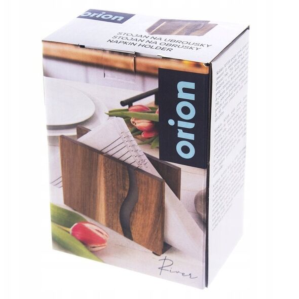 Θήκη για Χαρτοπετσέτες Ξύλινη Στερεή ORION 12 x 8,5 x 4,5 cm