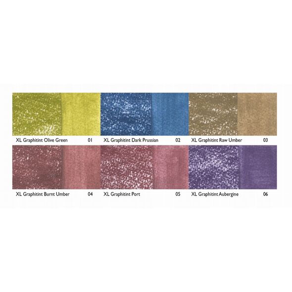 Derwent XL Graphitint Blocks 6 τεμ κουτί