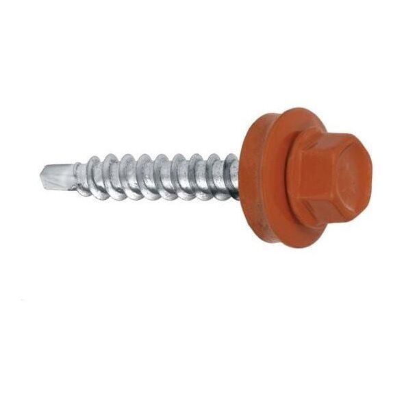 ΒΙΔΑ ΑΥΤΟΔΙΑΤΡΗΤΗ 4,8X100/60 WO+EPDM RAL8004(50)