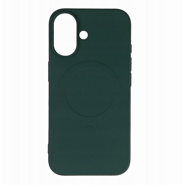 Θήκη Liquid Silicone Case με MagSafe για Samsung Galaxy A26 5G - πράσινο