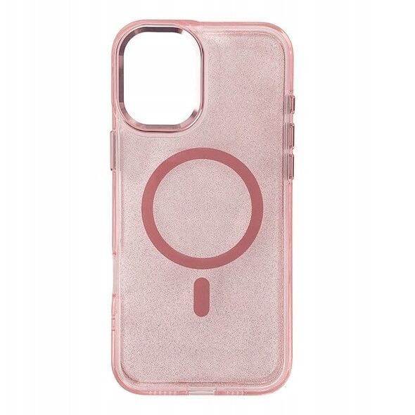 Θήκη Glitter Case με MagSafe για Samsung Galaxy A36 5G - ροζ
