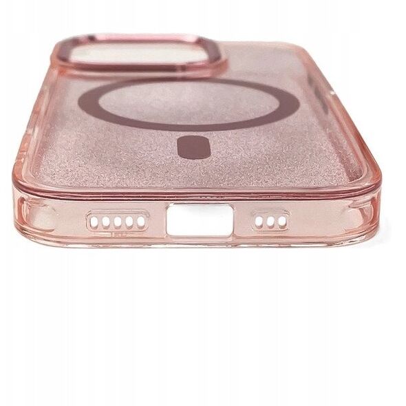 Θήκη Glitter Case με MagSafe για Samsung Galaxy A36 5G - ροζ