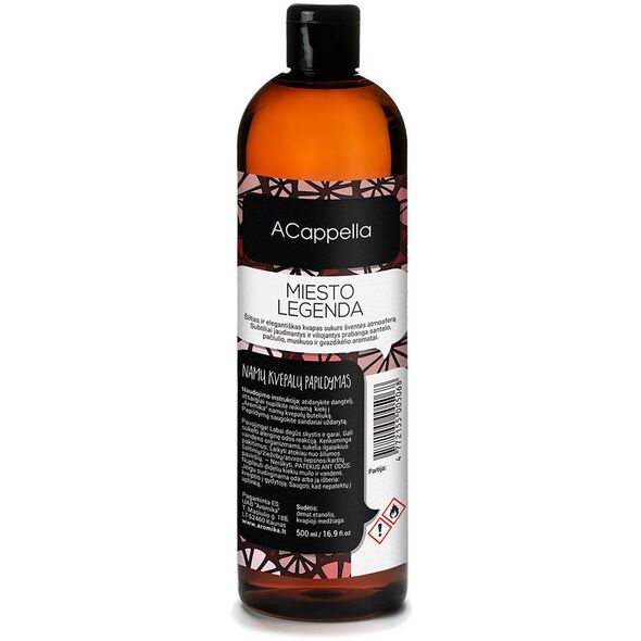 Ανταλλακτικό αρώματος χώρου ACappella Miesto legenda, 500 ml