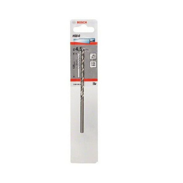 Τρυπάνι για μέταλλο HSS-G 4,5/82MM 1PC