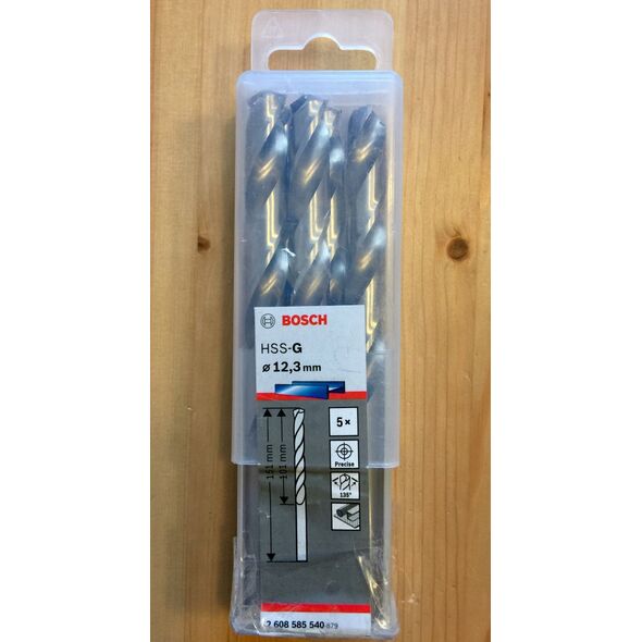 ΤΡΥΠΑΝΙ STAND. HSS-G 135 '12,3/101MM 5PC