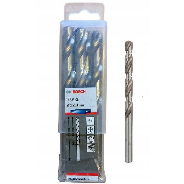 ΤΡΥΠΑΝΙ STAND. HSS-G 135 '12,3/101MM 5PC