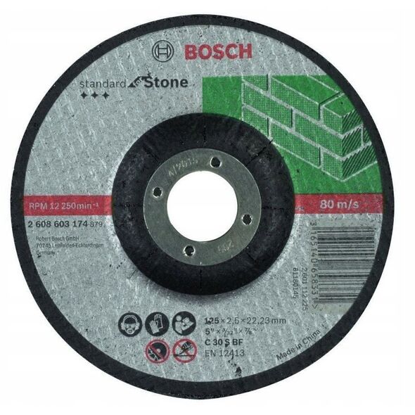 Δίσκος κοπής Std For Stone 125x2,5x25 W