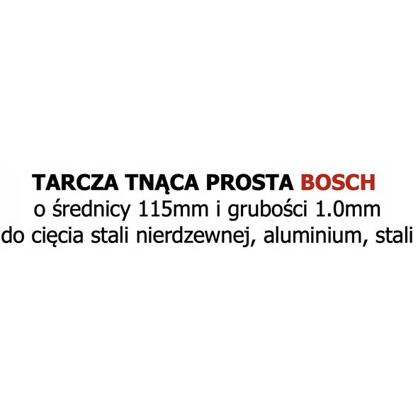 Δίσκος κοπής Std. για Inox 115x1,0x22,23P