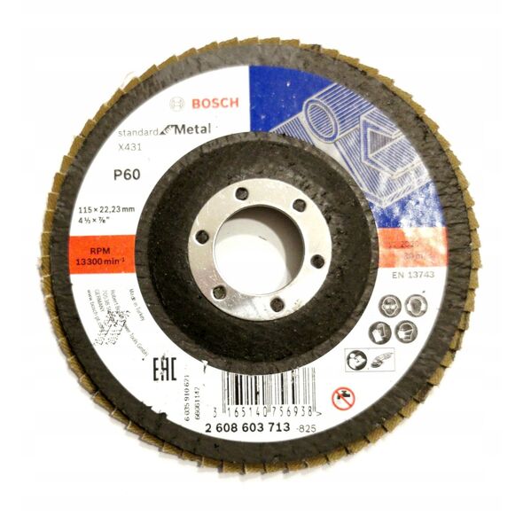 ΔΙΣΚΟΣ/ΛΕΠΙΔΑ, X431 PROST, 115x22.23mm, G60